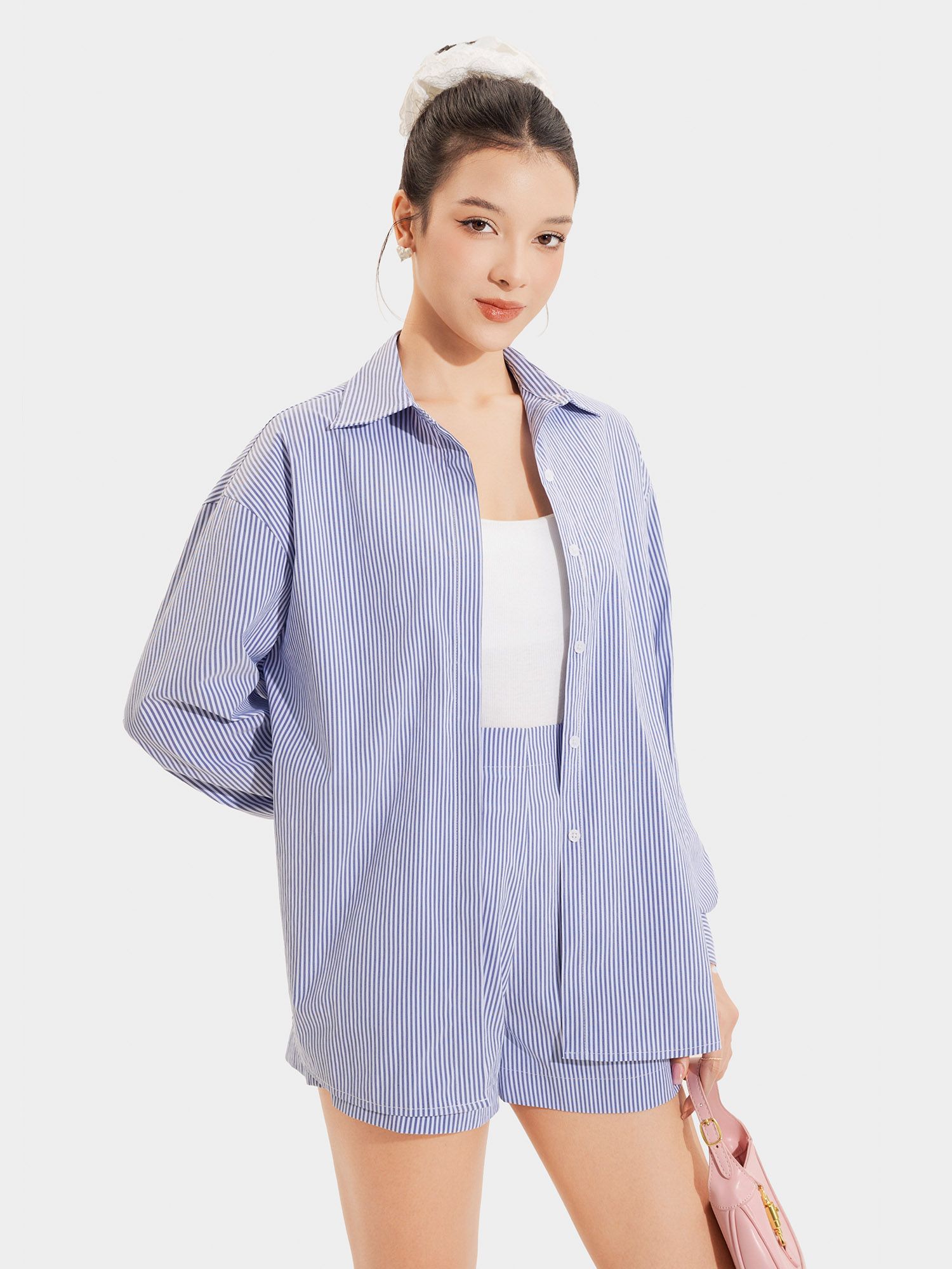  Quần short cơ bản lưng thun 