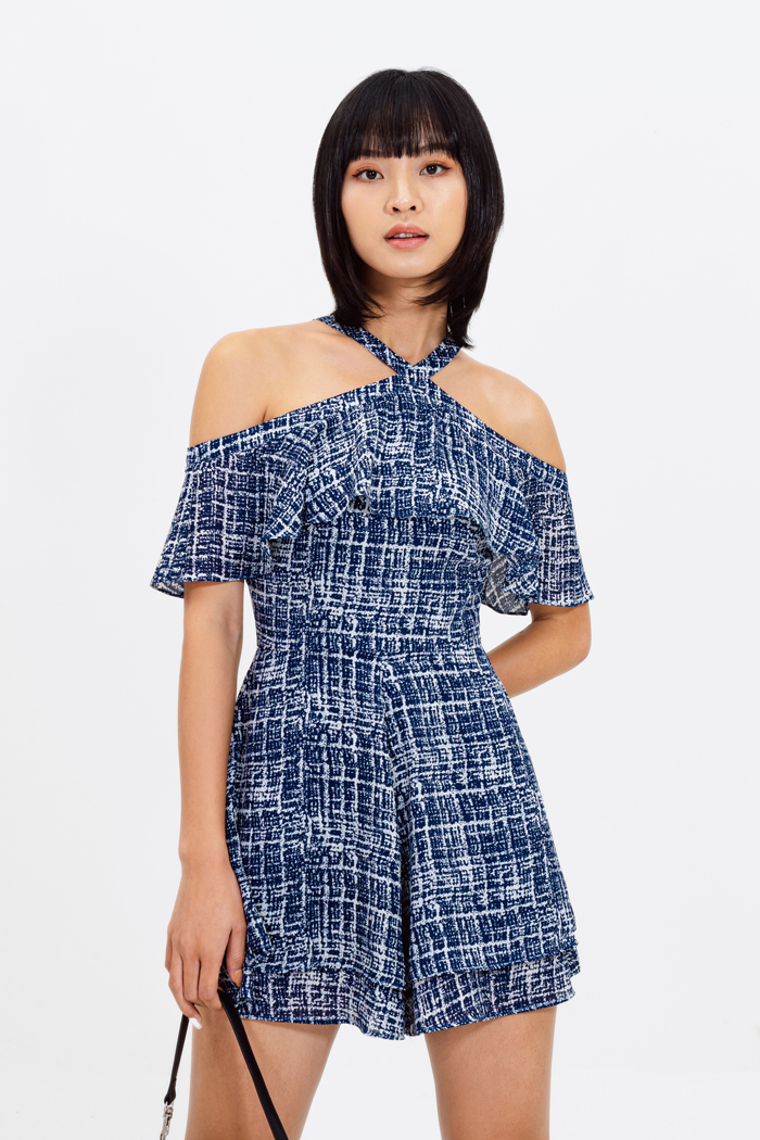 Jumpsuit bèo vai