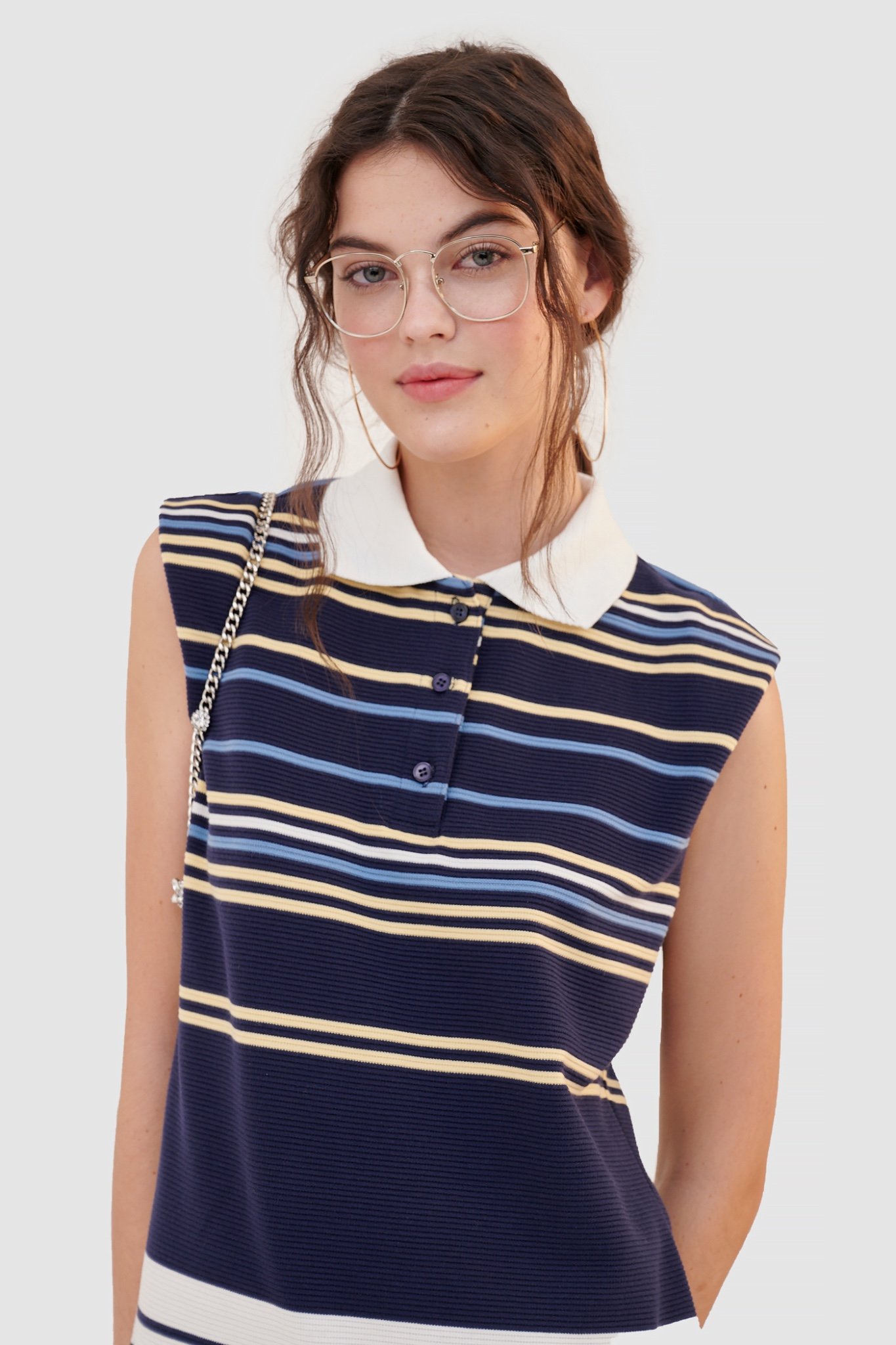 Đầm polo form suông