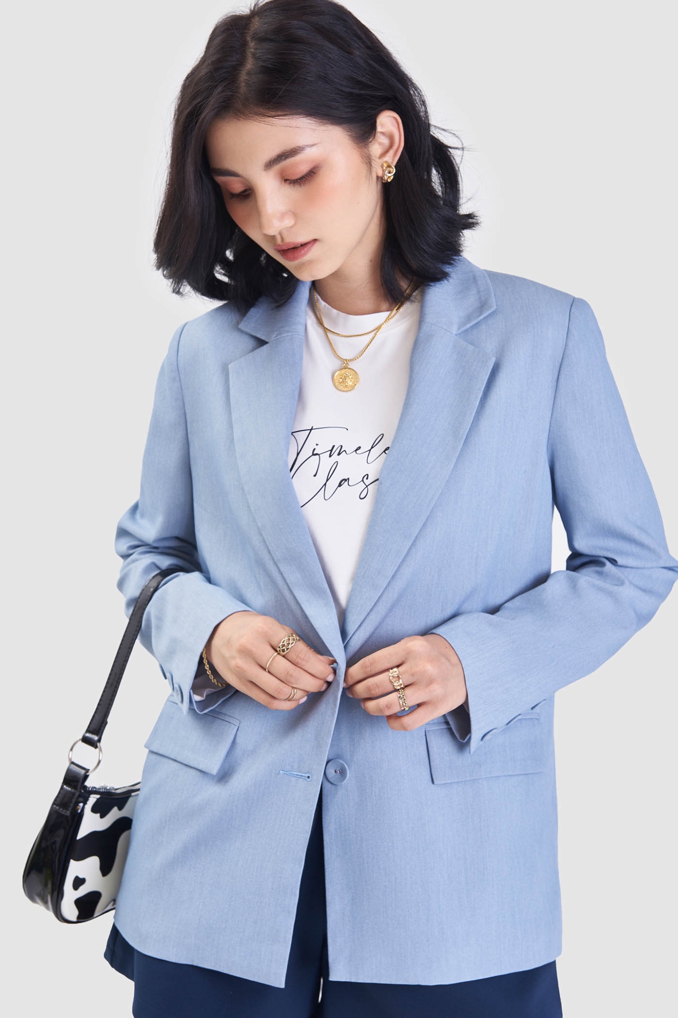 Áo khoác blazer form rộng