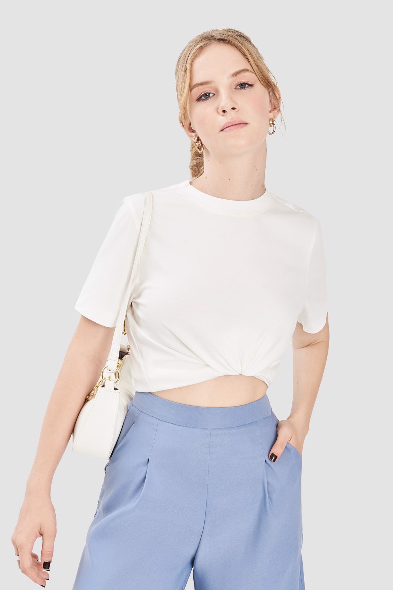 Quần culotte công sở basic