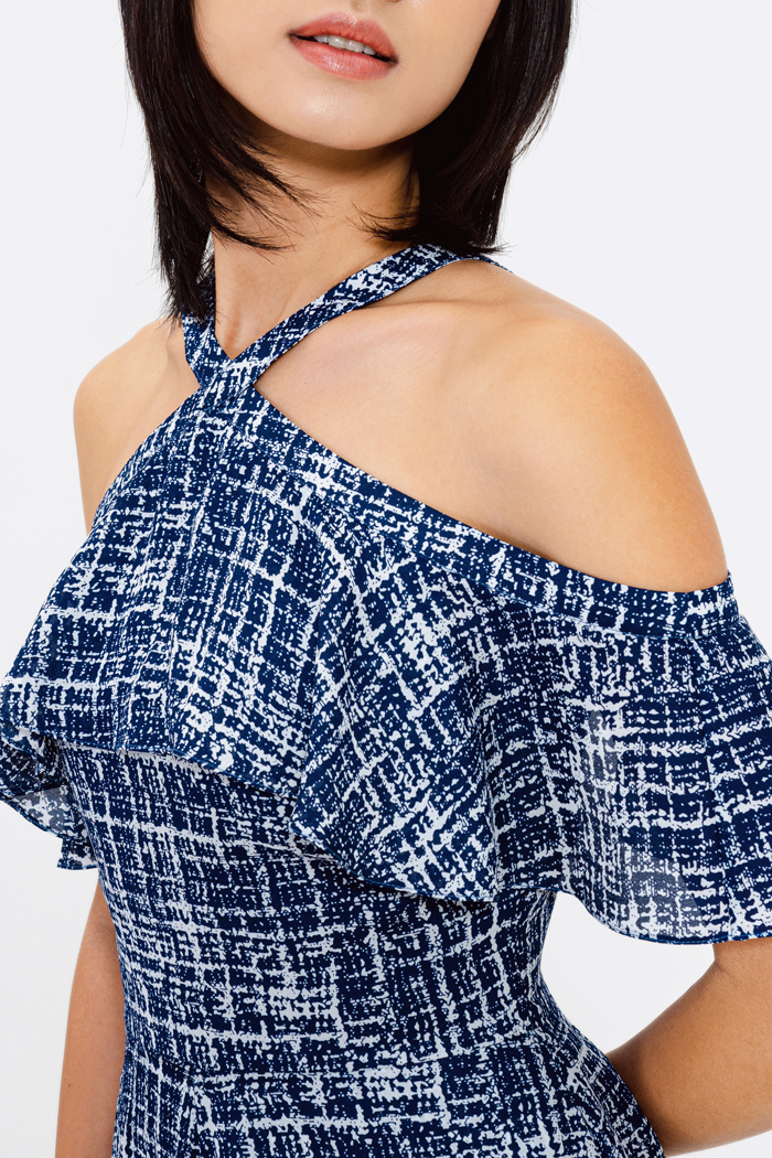 Jumpsuit bèo vai