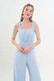  Jumpsuit dây vai nhún ngực 