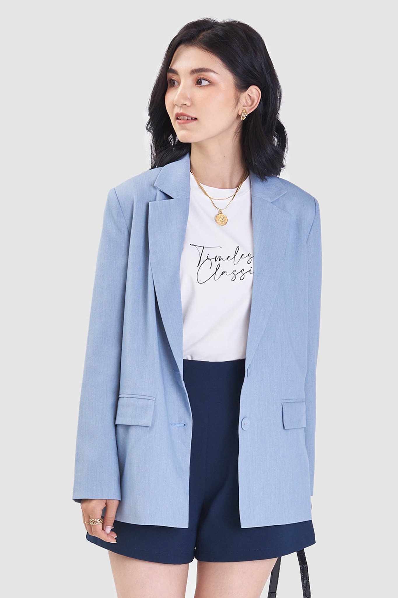 Áo khoác blazer form rộng