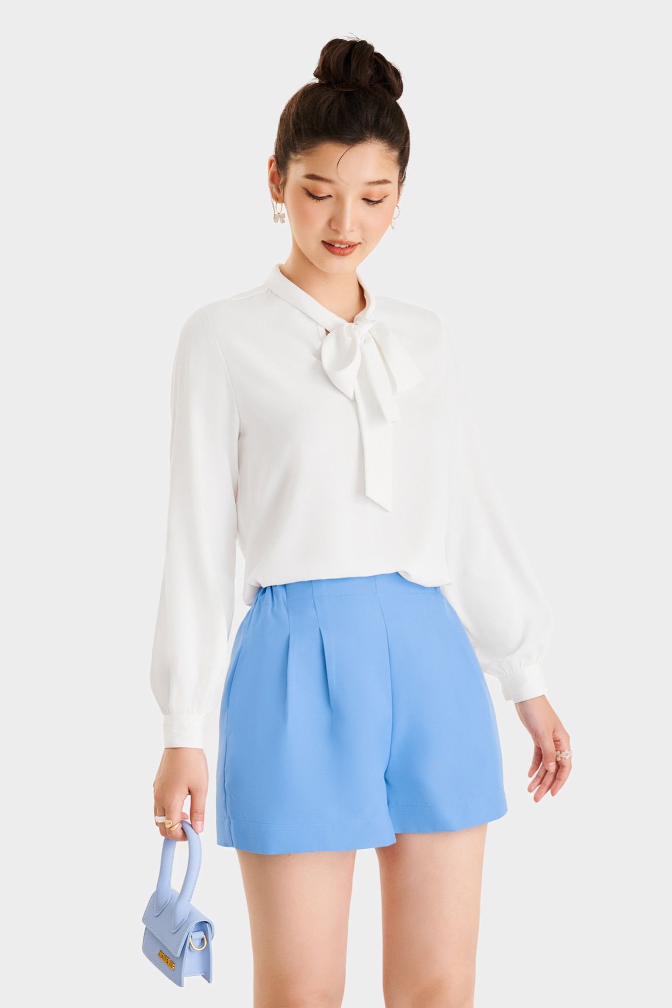  Quần short cơ bản lưng thun 