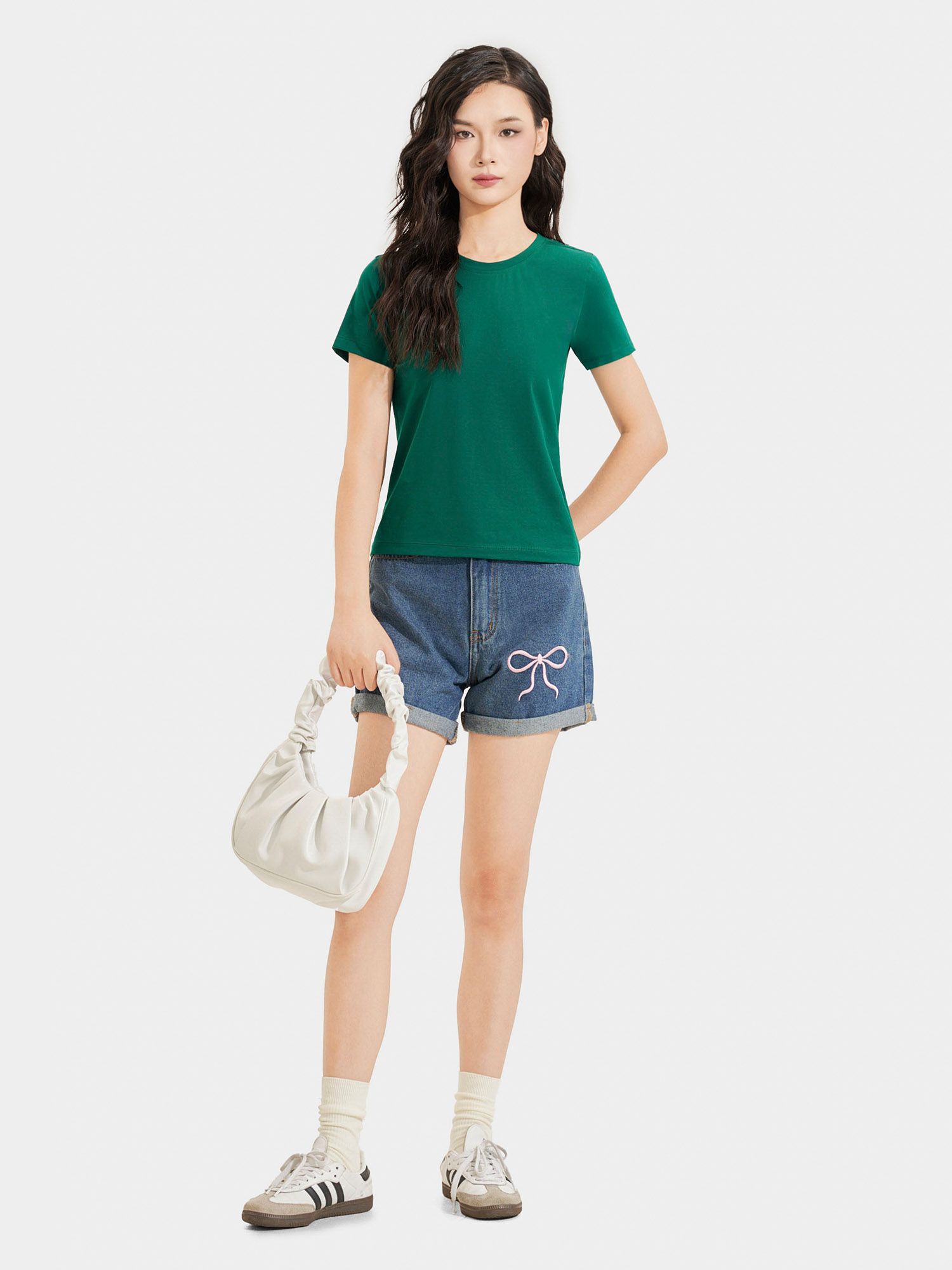  Áo thun 4 chiều form basic tay ngắn 