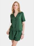  Quần short lưng thun 2 túi dằn li trước 