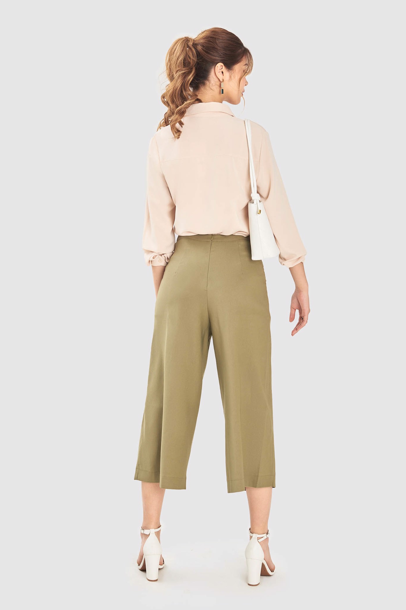 Quần culotte công sở basic