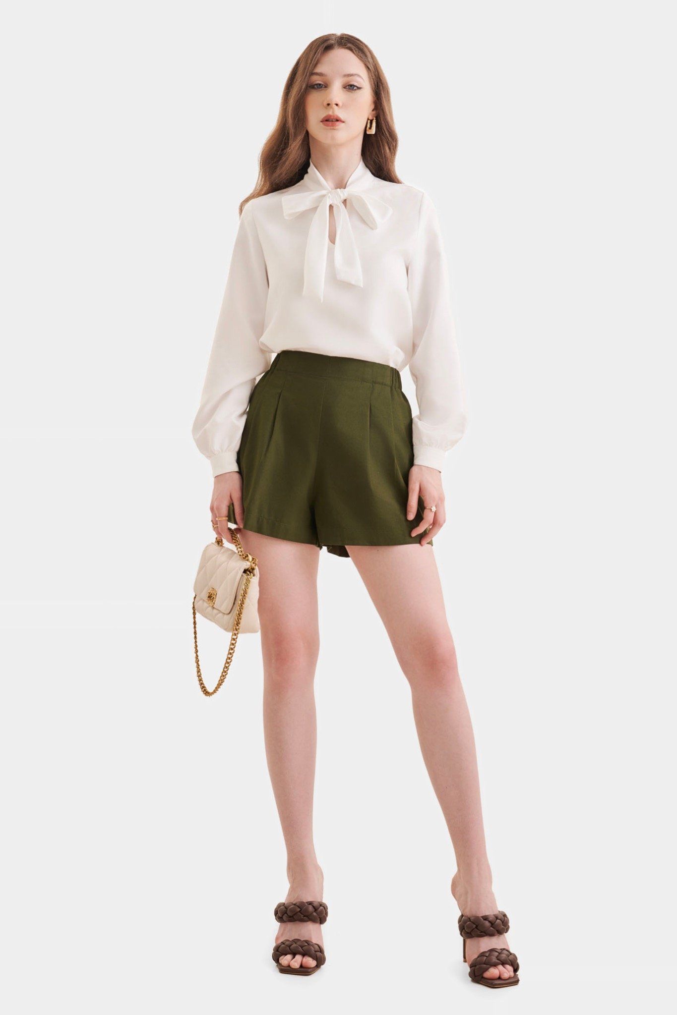 Quần short cơ bản lưng thun 