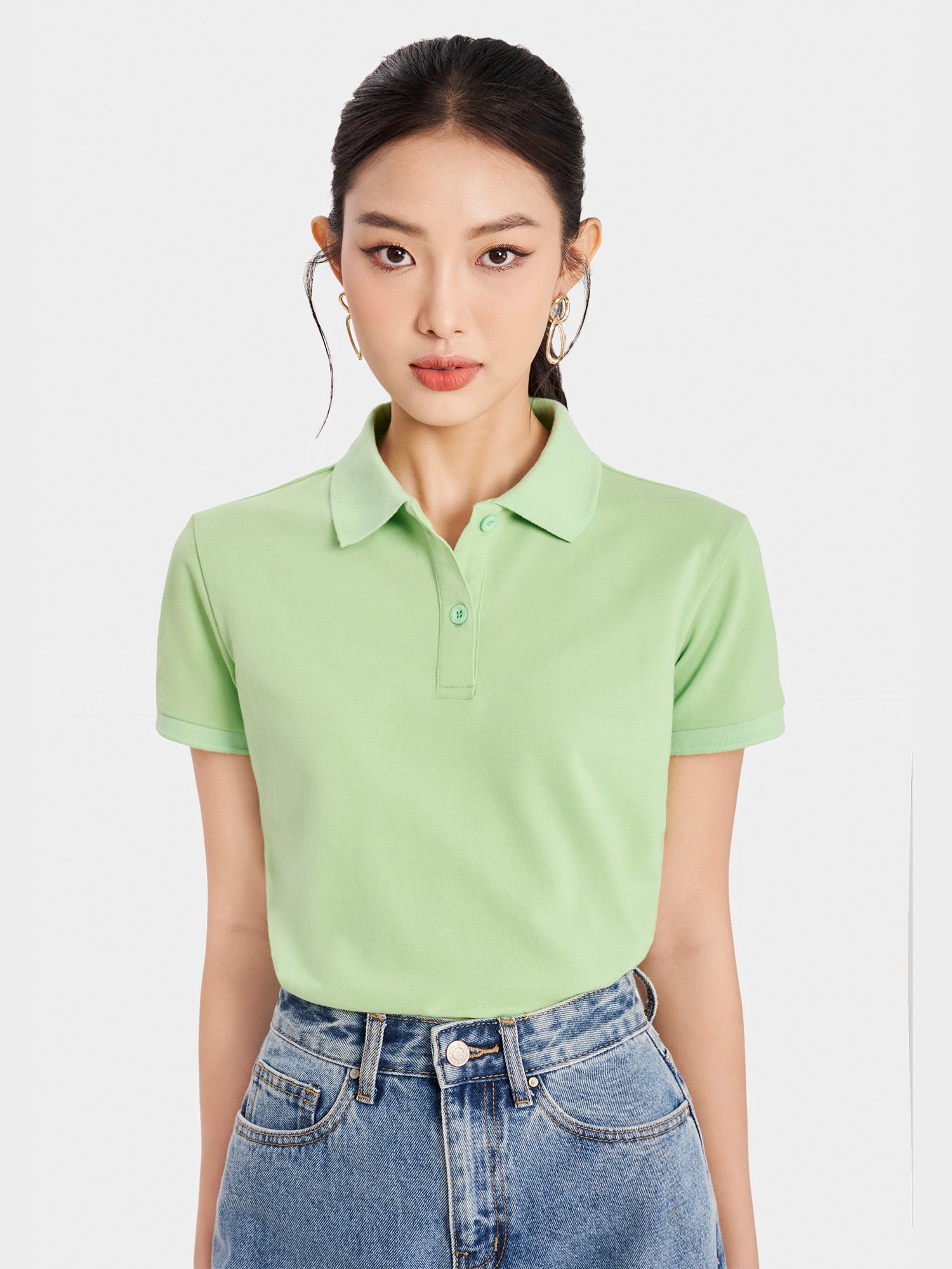 Áo thun polo basic