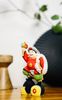 Daikokuten bản màu cầm búa giơ cao - 12cm