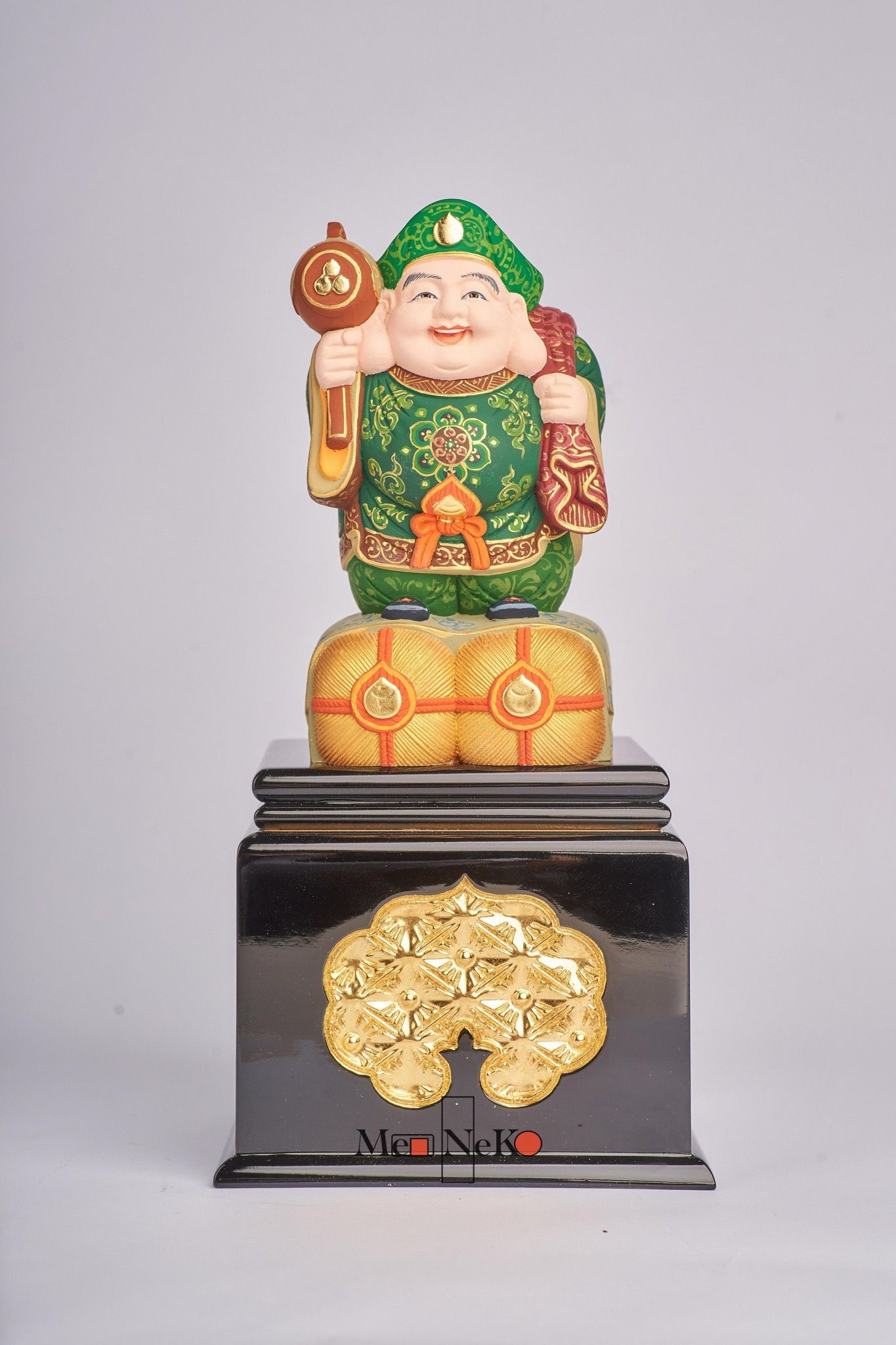  DAIKOKUTEN - bản màu  20cm (áo hoa xanh lá) 