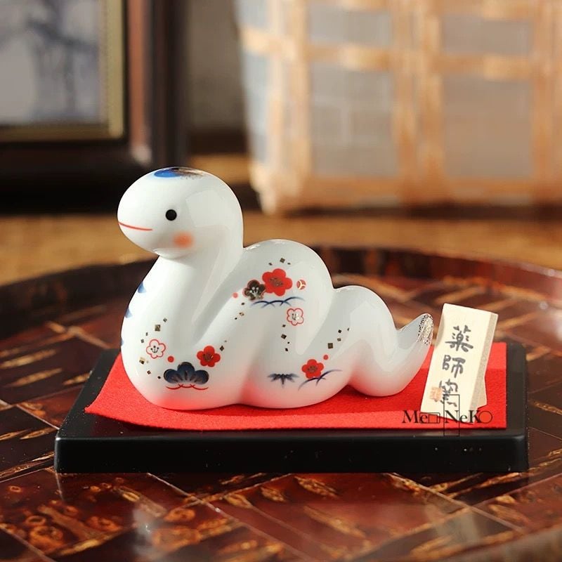  Rắn sứ hoa văn NR75 