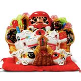  Thuyền ngũ phúc Daruma 24cm 