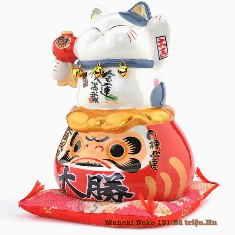  Mèo ú daruma 