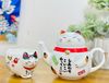 Set ấm trà Manekineko ( Mèo may mắn)