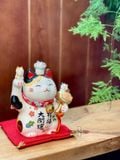  Mèo cầm trống tài lộc nhỏ 7457 
