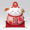 Neko Yakushigama daruma anh đào