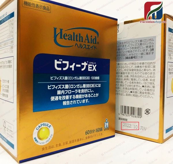 HealthAid Bifina EX 60 gói Nhật Bản