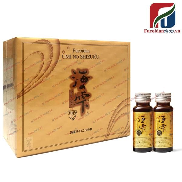 FUCOIDAN VÀNG UMI NO SHIZUKU DẠNG NƯỚC NỘI ĐỊA NHẬT BẢN