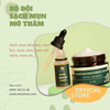 [SALE OFF] COMBO SERUM VÀ KEM TRỊ MỤN HỮU CƠ TẶNG 1 SCRUB NGHỆ