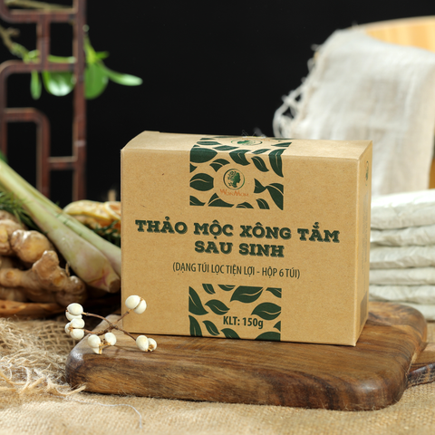  Thảo mộc xông tắm sau sinh 150g (Loại 6 túi lọc) 