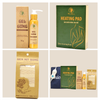 Combo 1 Gel gừng eo + 1 gen nịt bụng + 1 đệm chườm nóng