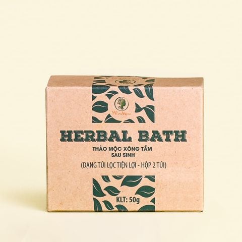  Thảo mộc xông tắm sau sinh 50g (Loại 2 túi lọc) 