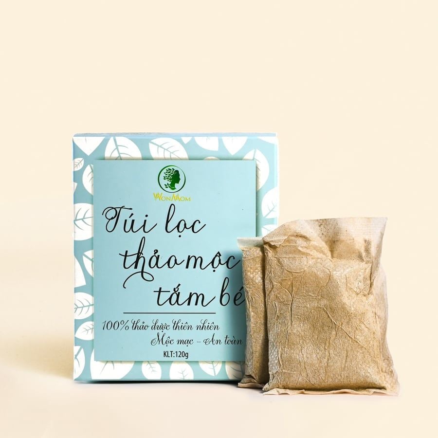 Túi lọc thảo mộc tắm bé 120g