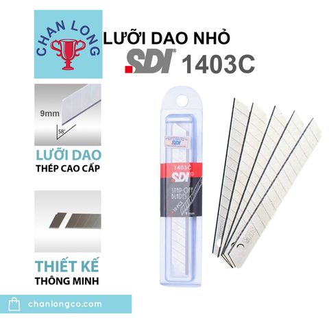 Lưỡi dao rọc giấy SDI 1403C 9mm