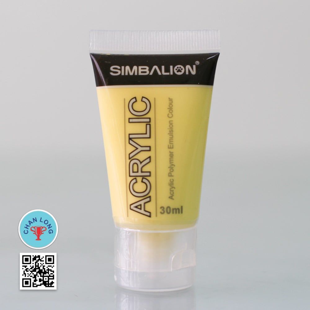 Màu Acrylic Simbalion NAC30-21 (Ivory Yellow)