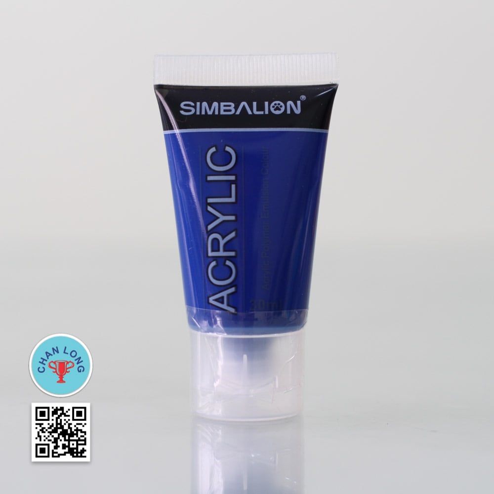 Màu Acrylic Simbalion NAC30-50 (Pthalocyanine Blue)