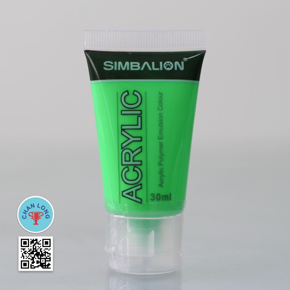 Màu Acrylic Simbalion NAC30-207 (Flourescent Green)