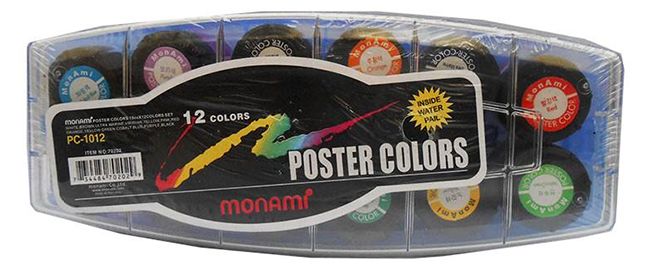 Màu vẽ Monami Poster Colors PC-1012