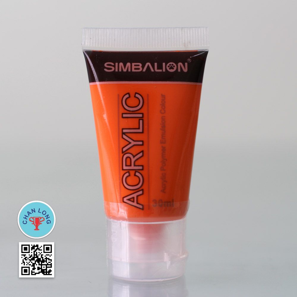 Màu Acrylic Simbalion NAC30-30 (Orange)