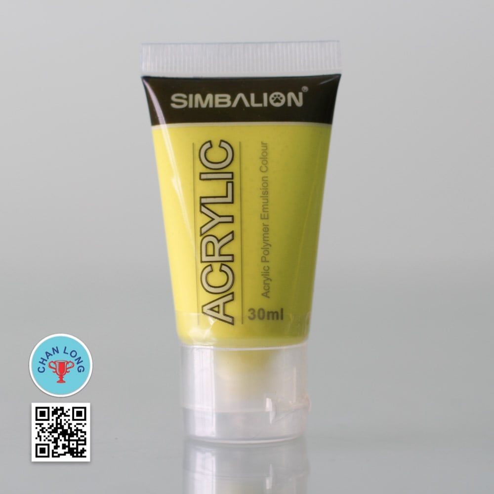 Màu Acrylic Simbalion NAC30-02 (Lemon Yellow)