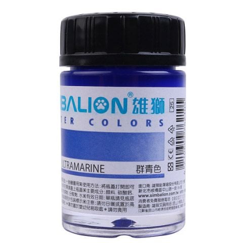 Màu Vẽ Poster Colors SIMBALION 15cc. NO.43 Xanh đậm