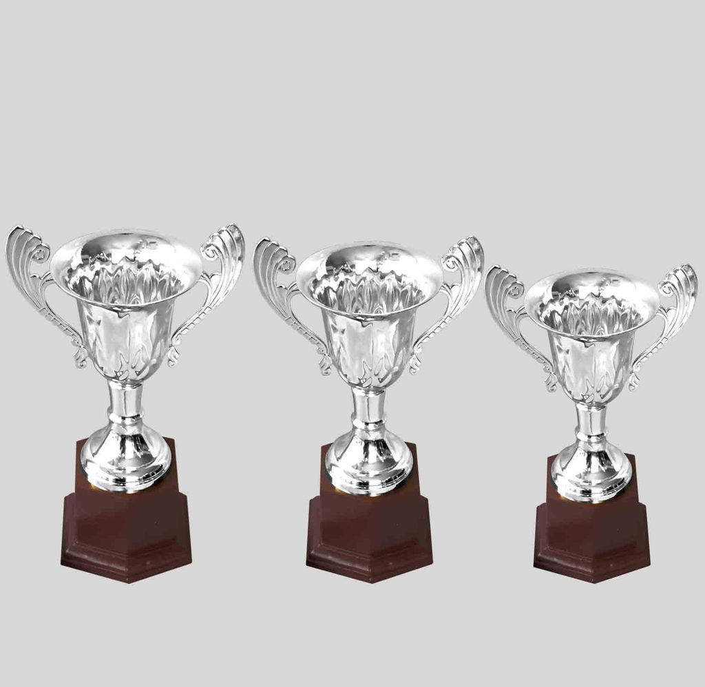 CUP kim loại màu bạc 901 ABC