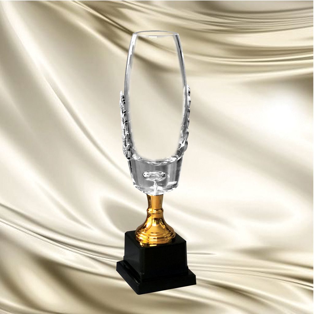 Cúp Tennis pha lê_Lúa bạc