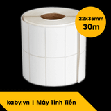 giấy in mã vạch 2 tem 35x22 22x72mm