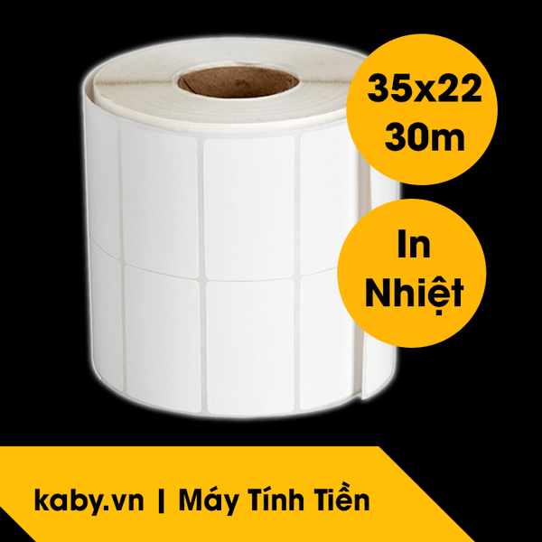 giấy in mã vạch 2 tem 35x22 22x72mm