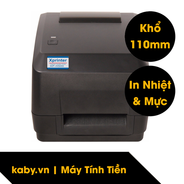 máy in mã vạch xprinter xp h500e