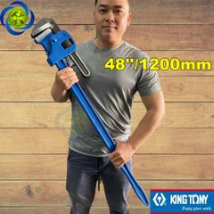 Mỏ lết răng 1219mm Kingtony 6531-48 48inch hàm mở 140mm