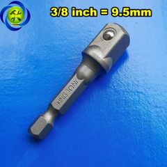 Đầu chuyển Kingtony 7703-50 Lục giác sang 3/8 (6.35mm - 9.5mm)