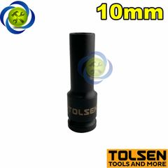 Tuýp 10mm 1/2 đen dài Tolsen 18260 loại 6 cạnh thép CR-MO