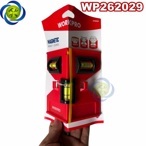 Thước thuỷ đo góc có nam châm Workpro WP262029
