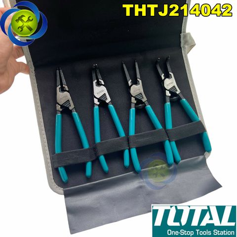 Bộ 4 kìm mở phe 180mm TOTAL THTJ214042