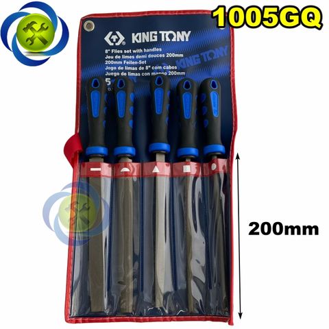 Bộ dũa 5 cây 8inch/200mm Kingtony 1005GQ