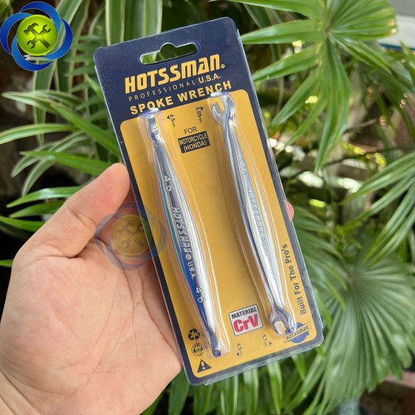 Bộ cờ lê hai đầu siết căm xe máy Hotssman HM-CAM (siết nan hoa)