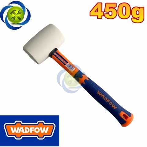 Búa cao su trắng 450g WADFOW WHM7304 cán nhựa